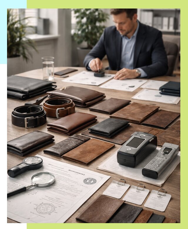 Сертификация кожаных изделий в Дивногорске от 12132 р. | Алешин-Двн