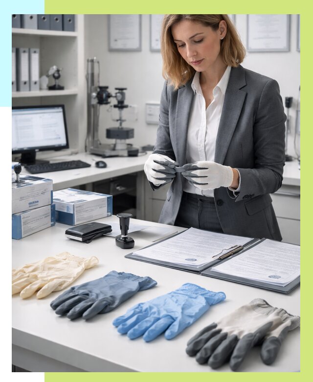 Сертификация перчаток в Дивногорске от 8594 р. | Алешин-Двн