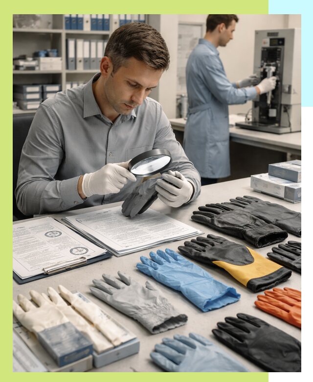 Сертификация перчаток и средств защиты продукции в Дивногорске