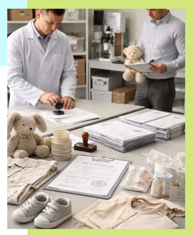 Сертификация детских товаров в Дивногорске от 15165 р. | Алешин-Двн