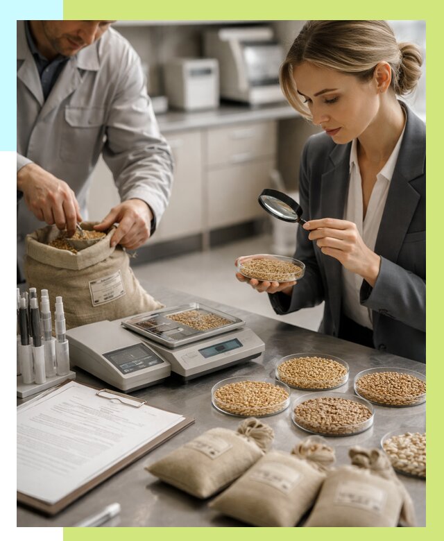 Сертификация зерна в Дивногорске по цене от 15165 р. | Алешин-Двн