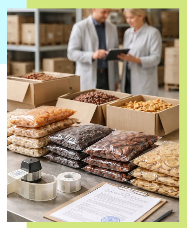 Сертификация сухофруктов в Дивногорске от 12132 р. | Алешин-Двн под ключ