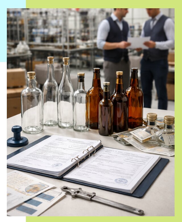 Сертификация стеклянных бутылок в Дивногорске от 25275 р. | Алешин-Двн