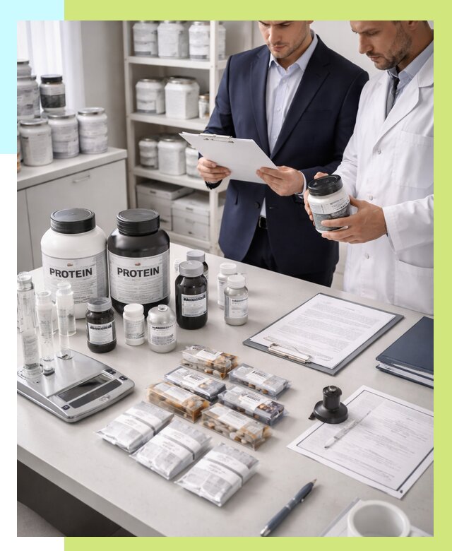 Сертификация спортивного питания в Дивногорске от 15165 р., Алешин-Двн