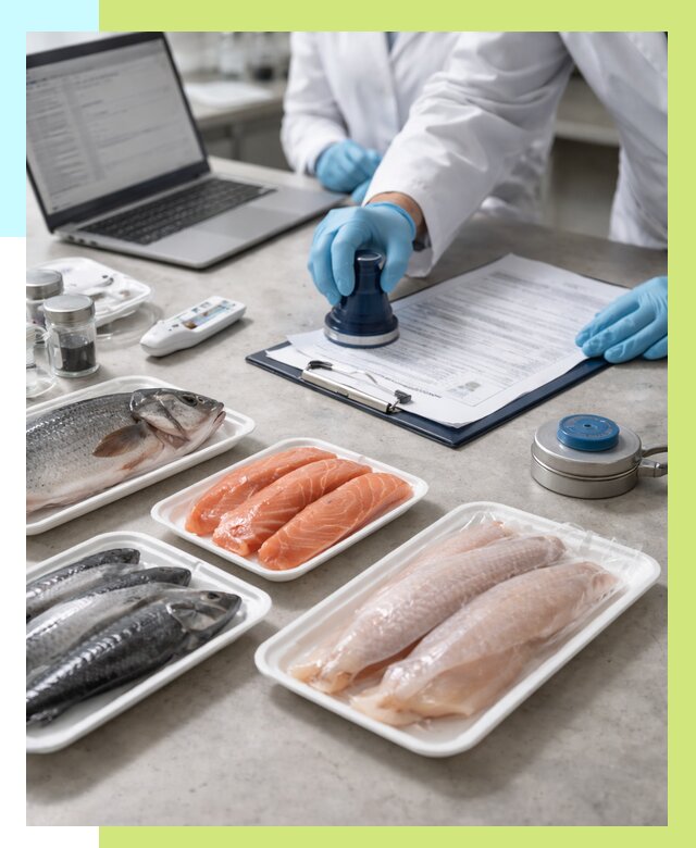 Сертификация рыбы и сертификат в Дивногорске от 15165 р. | Алешин-Двн