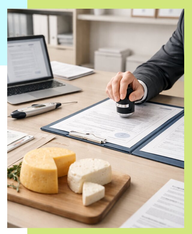 Сертификация сыров в Дивногорске от 15165 р | Сертификат на сыр Алешин-Двн