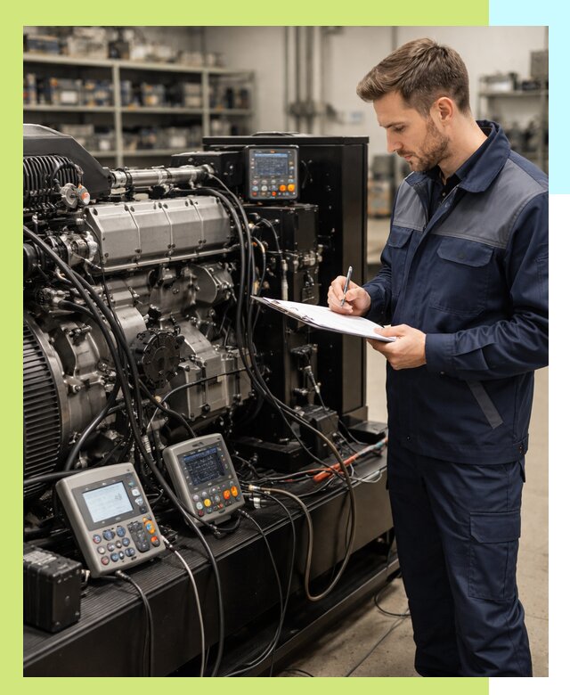 Сертификация дизельных генераторов и их оборудования в Дивногорске