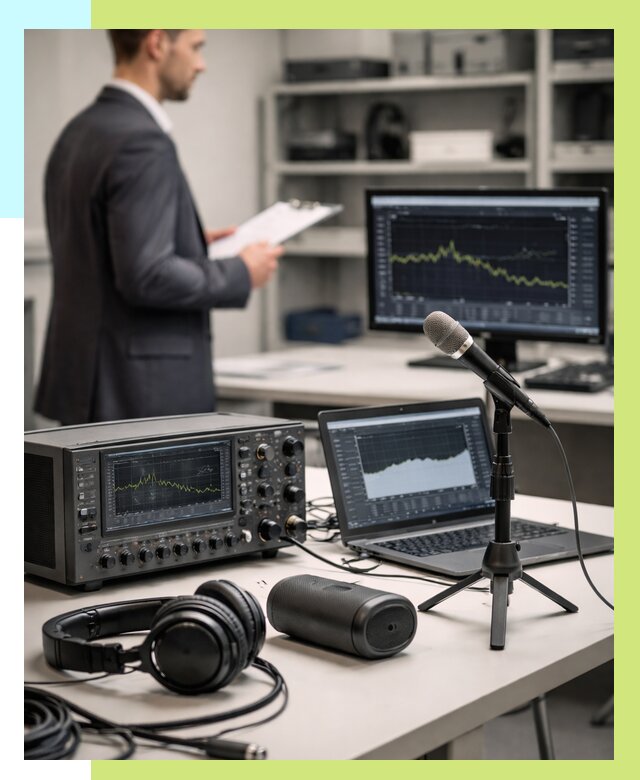 Сертификация аудиотехники в Дивногорске от 15165 р., Алешин-Двн