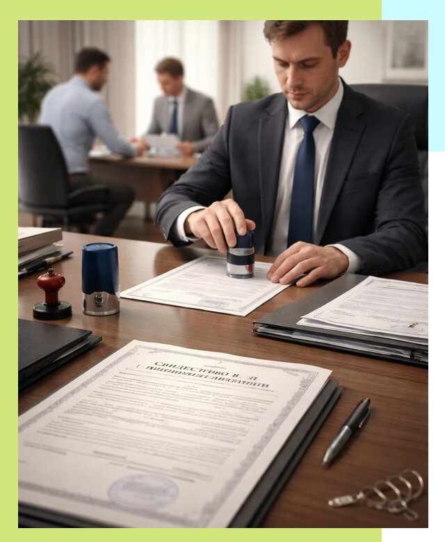 Оформление свидетельства о государственной регистрации в Дивногорске