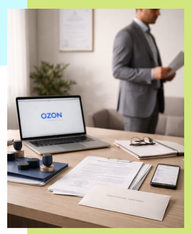 Отказное письмо для Ozon в Дивногорске от 3539 р. | Алешин-Двн