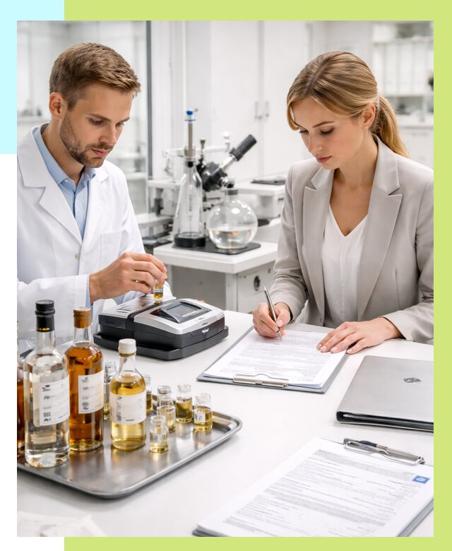 Заключение о спиртосодержании в Дивногорске, от 5055 р., Алешин-Двн