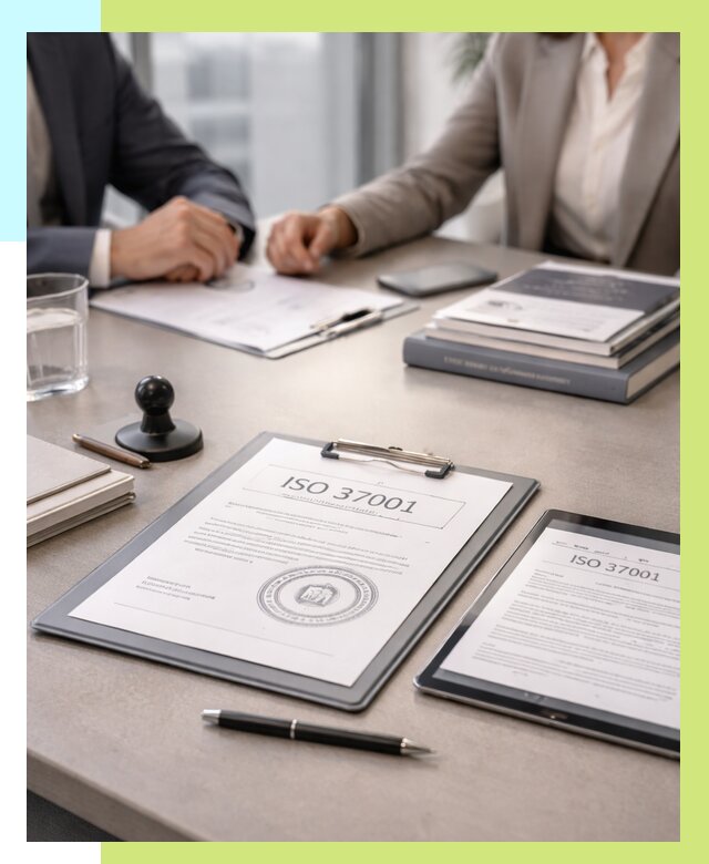 Сертификат ISO 37001 в Дивногорске оформить от 121320 р. Алешин-Двн